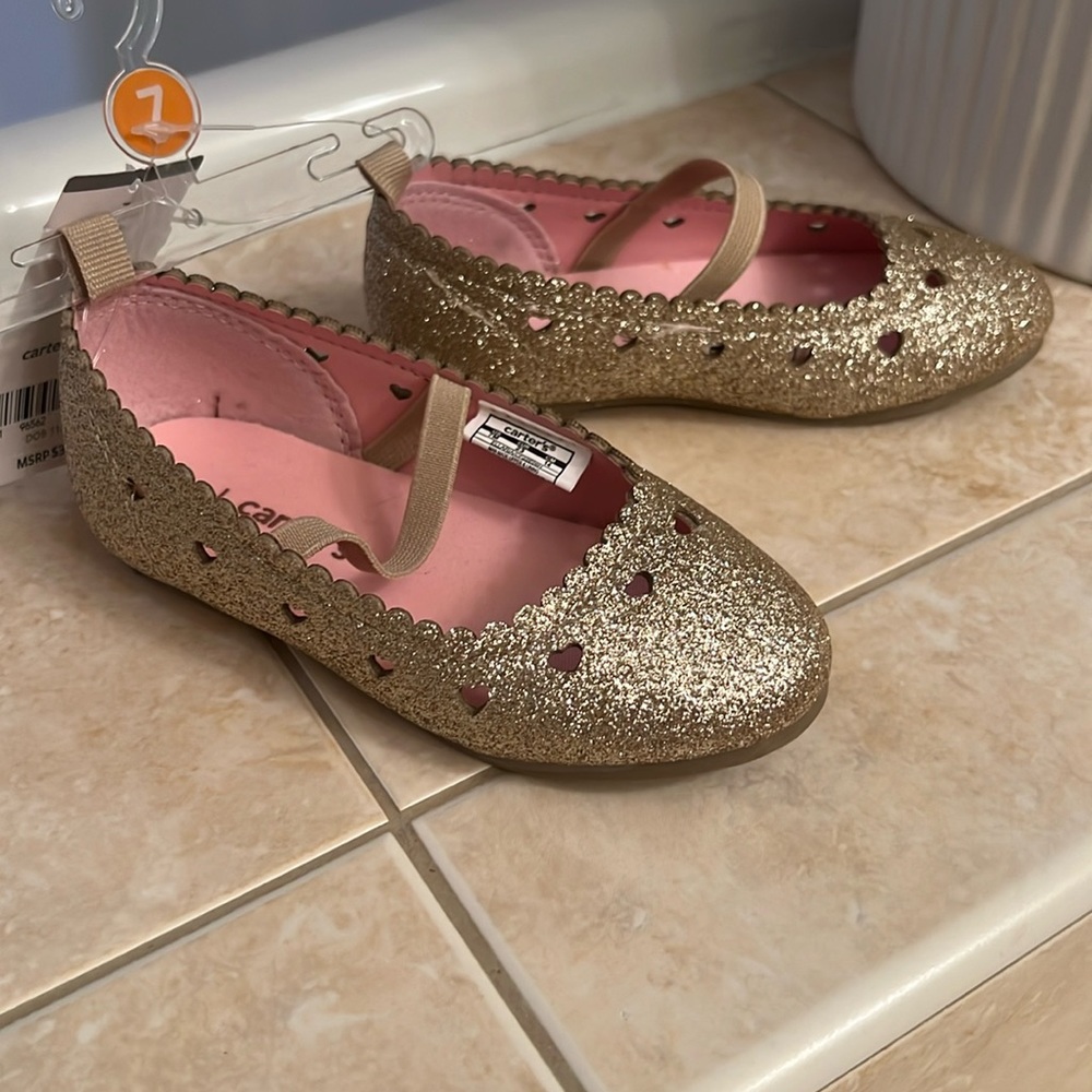 Toddler girls (7 T) dress shoe